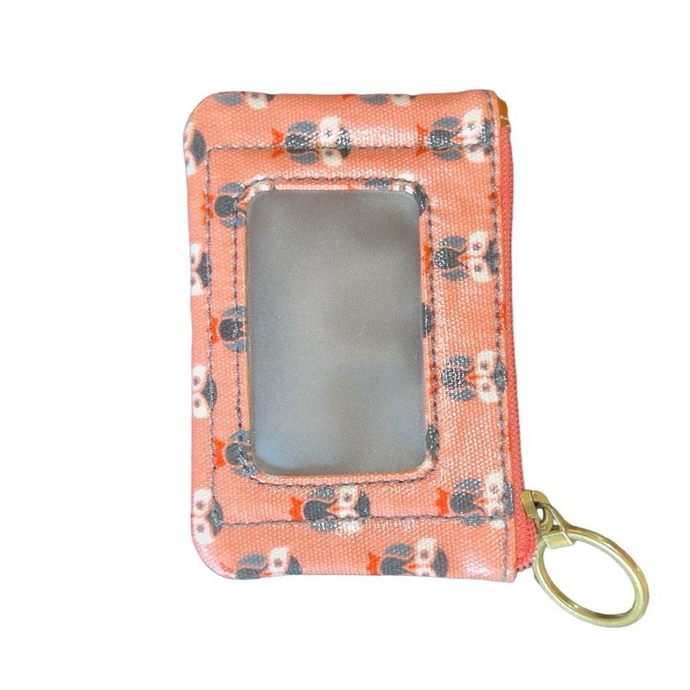 Fossil Pink Owl Mini Wallet Coin Purse
